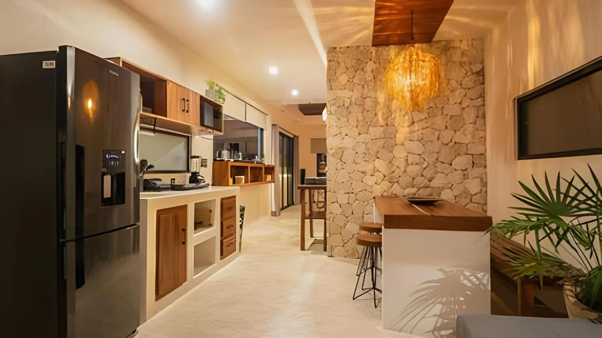 Casa De Piedra - Departamentos Bacalar- Appartement