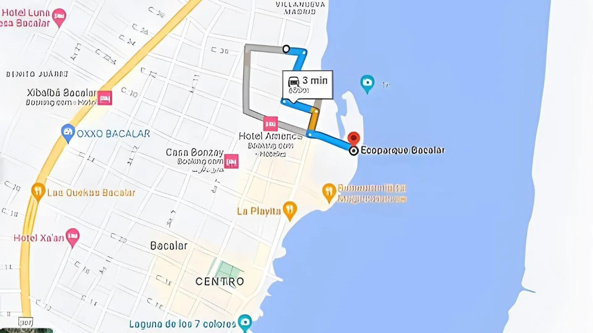 Casa De Piedra - Departamentos Bacalar- Appartement 0*, Bacalar